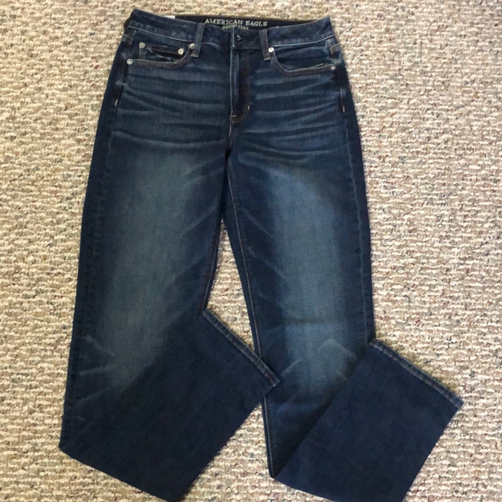 AEO Hi-Rise Slim Jeans 6 Long